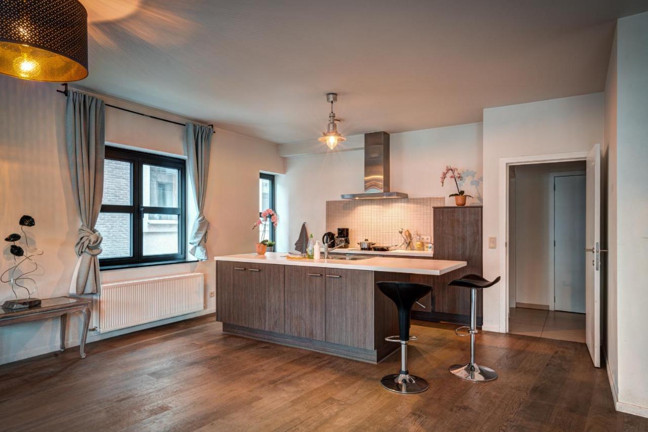 Theater Lodge Apartment In Heart Of Anvers Exterior foto